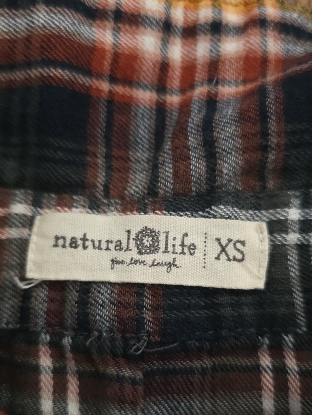 Natural Life Cooper Flannel Shirt Dress - Picture 8 of 10